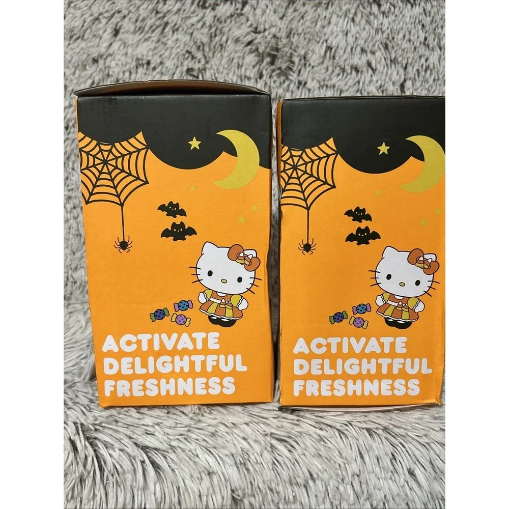 (2x) Hello Kitty Halloween Ceramic Reed Diffuser Vanilla Scent Oil Sanrio Witch‎